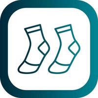 Socks Vector Icon Design