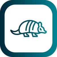 Armadilo Vector Icon Design