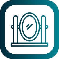 Mirror Vector Icon Design