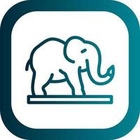 Elephant Vector Icon Design