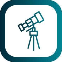 Telescope Vector Icon Design