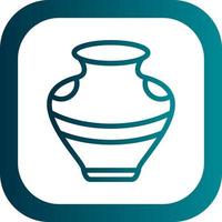 Pottery Vector Icon Design