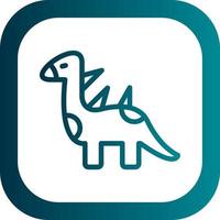 Dinosaur Vector Icon Design