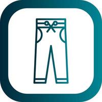 diseño de icono de vector de pantalones