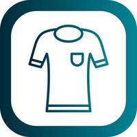 Football Shirt Vector Icon Design