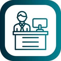 Reception Vector Icon Design