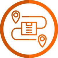 Tracking Vector Icon Design