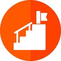 diseño de icono de vector de escaleras