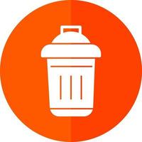 Dustbin Vector Icon Design