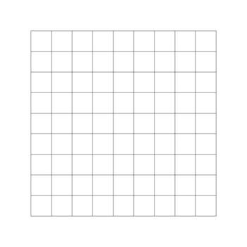 Square grid stroke line elements vector