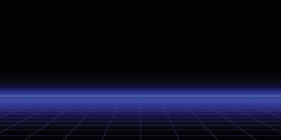 abstract perspective wireframe background design vector
