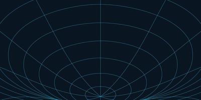 Gravitation line art for background vector