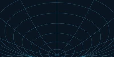 Gravitation line art for background vector