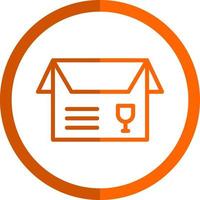 Open Box Vector Icon Design