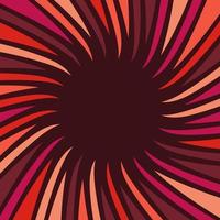 Red radial abstract negative space background vector