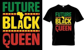 BLACK HISTORY T - SHIRT DESIGN vector