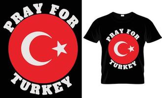 TURKIYE T - SHIRT DESIGN vector