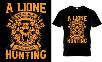 HUNTING T - SHIRT DESIGN vector