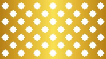 Seamless pattern of Islamic background with golden color for ramadan design graphic in muslim culture and islam religion. Background that normally used for Islamic design and ramadan celebration vector