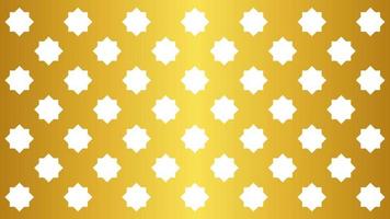 Seamless pattern of Islamic background with golden color for ramadan design graphic in muslim culture and islam religion. Background that normally used for Islamic design and ramadan celebration vector