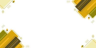 Geometric Abstract, Blank Banner Background Template vector