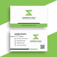 Modern Creative and simple business card design template, Corporate business card template, visiting card or business card template vector