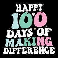 100th days of school t shirt free, hundred days t shirt design, 100th days celebration t shirt vector