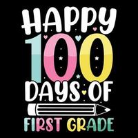 Centésimo dias de colegio gratis, cien dias t camisa diseño gratis, Centésimo dias celebracion t camisa vector