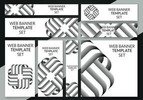 Business banner design web template Set, Horizontal header web banner. Cover header background for website design, Social Media Cover ads banner, flyer, invitation card vector