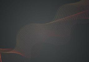 Black abstract background design. Modern wavy line pattern guilloche curves in monochrome colors. Premium stripe texture for banner, business backdrop. Dark horizontal vector template