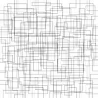 Random, chaotic lines, stripes grid, mesh pattern, texture and background. vector