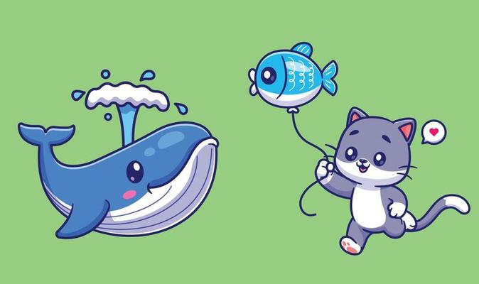 Cute Cartoon Animals Vector Vector Art & Graphics Cute Cartoon Animals Vector Vector Art & Graphics