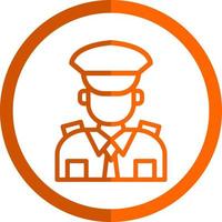 Policeman Vector Icon Design