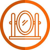 Mirror Vector Icon Design
