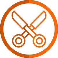 Scissors Vector Icon Design