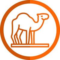 Camel Vector Icon Design