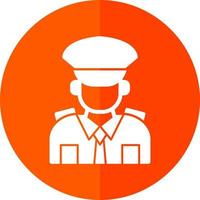 Policeman Vector Icon Design