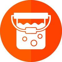 Bucket Vector Icon Design