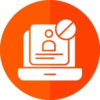 Unauthorized Vector Icon Design
