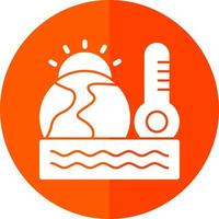 Global Warming Vector Icon Design