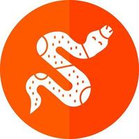 diseño de icono de vector de serpiente