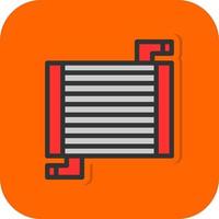 Radiator Vector Icon Design