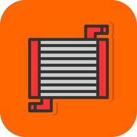 Radiator Vector Icon Design