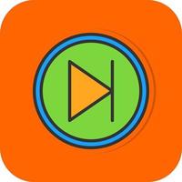 Next Button Vector Icon Design