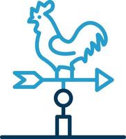 Weather Vane Vector Icon Design