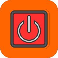 Power Button Vector Icon Design