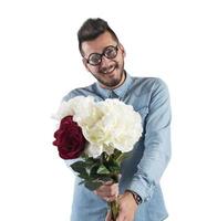 Nerd flowers bouquet photo