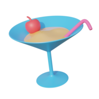 Mocktail on trnsparent background png