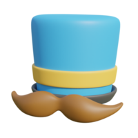 Party Hat And Mustache png