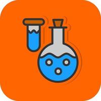 Chemical Analysis Vector Icon Design